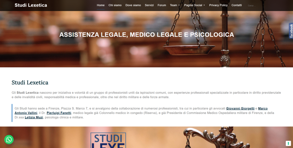 Studi Lexetica | ASSISTENZA LEGALE, MEDICO LEGALE E PSICOLOGICA